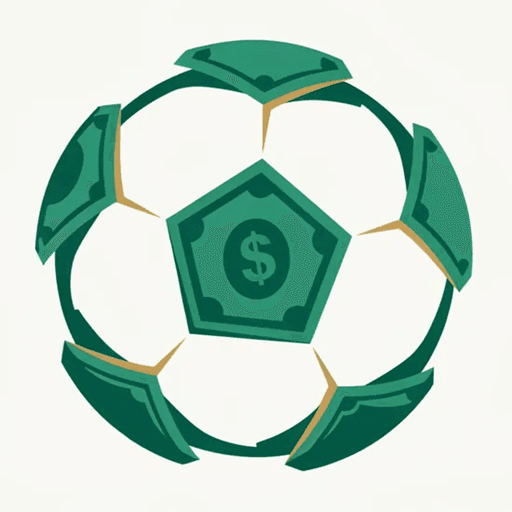Cash Clubs — bola de futebol feita de notas de dinheiro
